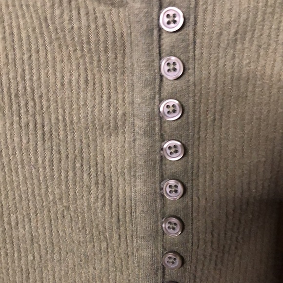 Out from under ribbed long sleeve top - Picture 2 of 6